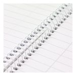 5 Star Spiral Notebook Ruled 60gsm 100 Page A4 Black/White (Pack of 10) 505331