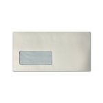 5 Star DL Envelope Window Peel and Seal 80gsm White (Pack of 25) 600388