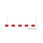 Traffic-Line Height Restriction Bar 4000mm Red/Wht FS606372