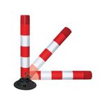 Traffic-Line Off-Highway Flexible Post 460mm Red/Wht FS607928