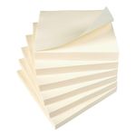 5 Star Re-move Sticky Notes Repositionable 76x76mm Yellow (Pack of 12) 638280