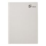 5 Star Casebound Notebook Ruled 192 Pages A4 70gsm (Pack of 5) 638760