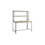 5 Star Hdut Workbench with 2 Upper Shelves 1500x800x1800mm FS643070