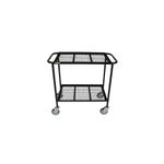 5 Star Mobile Shelf Trolley with Mesh Shelves 950x450x900mm FS644237