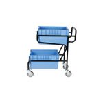 5 Star Mob Container Trolley +2 Containers 1100x410x915mm FS644398