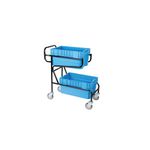 5 Star Mob Container Trolley +2 Containers 1100x410x915mm FS644398