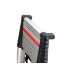 5 Star Telescopic 13 Tread Ladder with Stabiliser Aluminium FS646200