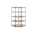 5 Star Hdut 5 Tier Corner Shelving 1000x600x1800mm FS646781