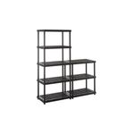 5 Star Hdut 5 Tier Shelving Plastic 900x460x1800mm FS646798