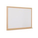 5 Star Magnetic Drywipe Whiteboard Wood Frame 600x900mm FS669106