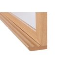 5 Star Magnetic Drywipe Whiteboard Wood Frame 600x900mm FS669106