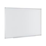 5 Star Enamel Magn Whiteboard with Clip-on Tray 1200x900mm FS669120