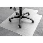 5 Star Chair Mat For Carpets PVC Lipped 900x1200mm Clear/Transparent 670940