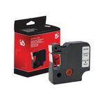 Five Star Non-OEM Replacement for Dymo 45013 Black on White 12mm x 7m FS671419