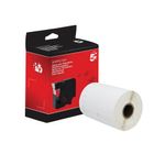 Five Star Non-OEM Replacement for Dymo S0904980 Black on White 104mm x 159mm 220/Roll FS671442