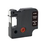 Five Star Non-OEM Replacement for Dymo 45021 White on Black 12mm x 7m FS671697