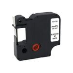 Five Star Non-OEM Replacement for Dymo 43613 Black on White 6mm x 7m FS671719