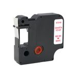 Five Star Non-OEM Replacement for Dymo 45015 Red on White 12mm x 7m FS672120