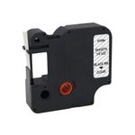 Five Star Non-OEM Replacement for Dymo 43610 Black on Clear 6mm x 7m FS672294