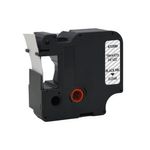 Five Star Non-OEM Replacement for Dymo 45800 Black on Clear 19mm x 7m FS672399