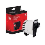 Five Star Non-OEM Replacement for Brother DK-22223 Black on White 50mm x 30.48m FS672873