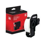 Five Star Non-OEM Replacement for Brother DK-11203 Black on White 17mm x 87mm 300/Roll FS673281