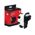 Five Star Non-OEM Replacement for Brother DK-11218 Black on White 24mm x 24mm 1000/Roll FS673340