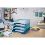 5 Star Letter Tray Cool Breeze (Pack of 4) FS676683