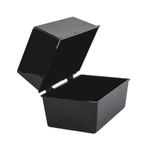 5 Star Card Index Box 8x5 Inch Black FS676891