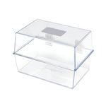 5 Star Card Index Box 5x3 Inch Crystal FS676954