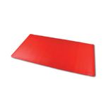 5 Star Double Sided Heat-Resistant Desk Mat 800x400mm Faux Leather Black/Red
