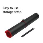 5 Star Double Sided Heat-Resistant Desk Mat 800x400mm Faux Leather Black/Red