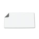 5 Star Double Sided Heat-Resistant Desk Mat 800x400mm Faux Leather Grey/White