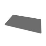 5 Star Double Sided Heat-Resistant Desk Mat 800x400mm Faux Leather Grey/White