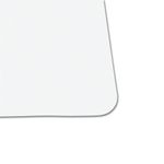 5 Star Double Sided Heat-Resistant Desk Mat 800x400mm Faux Leather Grey/White