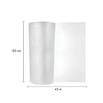 5 Star Bubble Film Roll Large Bubble 1200mmx45m Clear FS678811