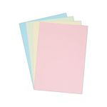 5 Star A4 Pastel Card x10 Cards 120 Cards in Total Pack of 12 FS680244