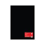 5 Star A1 Black Mountboard 1400 Micron Pack of 10 FS687091