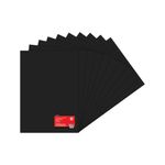 5 Star A1 Black Mountboard 1400 Micron Pack of 10 FS687091