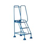 5 Star UK Domed Feet Punched 3 Tread Steps Blue FS687550