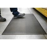 5 Star Anti-Fatigue Textured Top Mat 0.9 x 1m Black FS712635