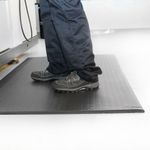 5 Star Anti-Fatigue Diamond Mat 0.6 x 0.9m Black FS712649
