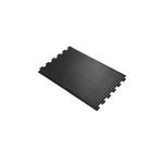 5 Star Anti-Fatigue Bubble Safety Mat Middle 0.6 x 0.9m Black FS712722