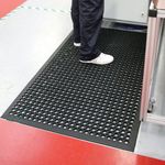 5 Star Anti-Fatigue Ramp Mat 0.8 x 1.2m Black FS712742