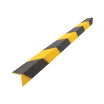 5 Star Anti-Slip Stair Nosing 1m x 55mm x 55mm Black/Yellow FS712818
