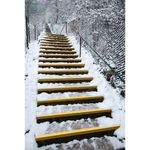 5 Star GRP Anti-Slip Stair Tread 1m x 345x55mm Black/Yellow FS712819