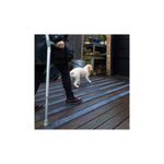 5 Star Anti-Slip Decking Strips 2.4m x 50x3mm Black Pack of 3 FS712823