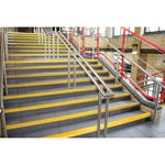 5 Star Anti-Slip Stair Nosing 2m x 55mm x 55mm Yellow FS712859
