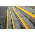 5 Star Anti-Slip Stair Nosing 2m x 55mm x 55mm Yellow FS712859
