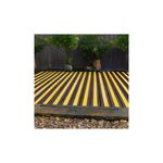 5 Star Anti-Slip Decking Strip 2.4m x 50x3mm Yellow Pack of 3 FS712873